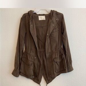 Aritzia Brown Utility Jacket